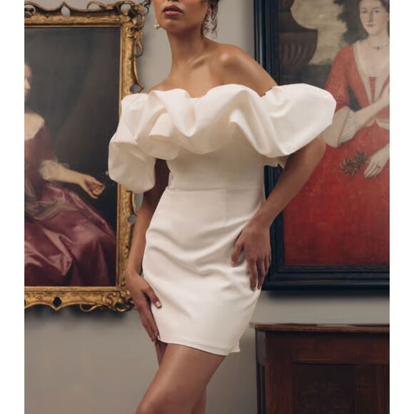 Jenny Yoo Dresses & Skirts - JENNY YOO Emily Little White Wedding Dress NWT Sz 8